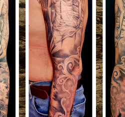 004a  Black Grey   Tattoo Hamburg Skinworxx