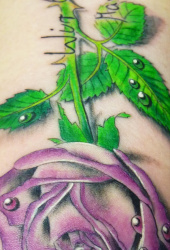 02   Blumen   Tattoo Hamburg Skinworxx 