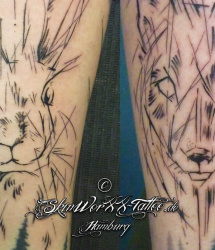 003 Graphicart Hase Fuchs Tattoostudio Hamburg Skinworxx