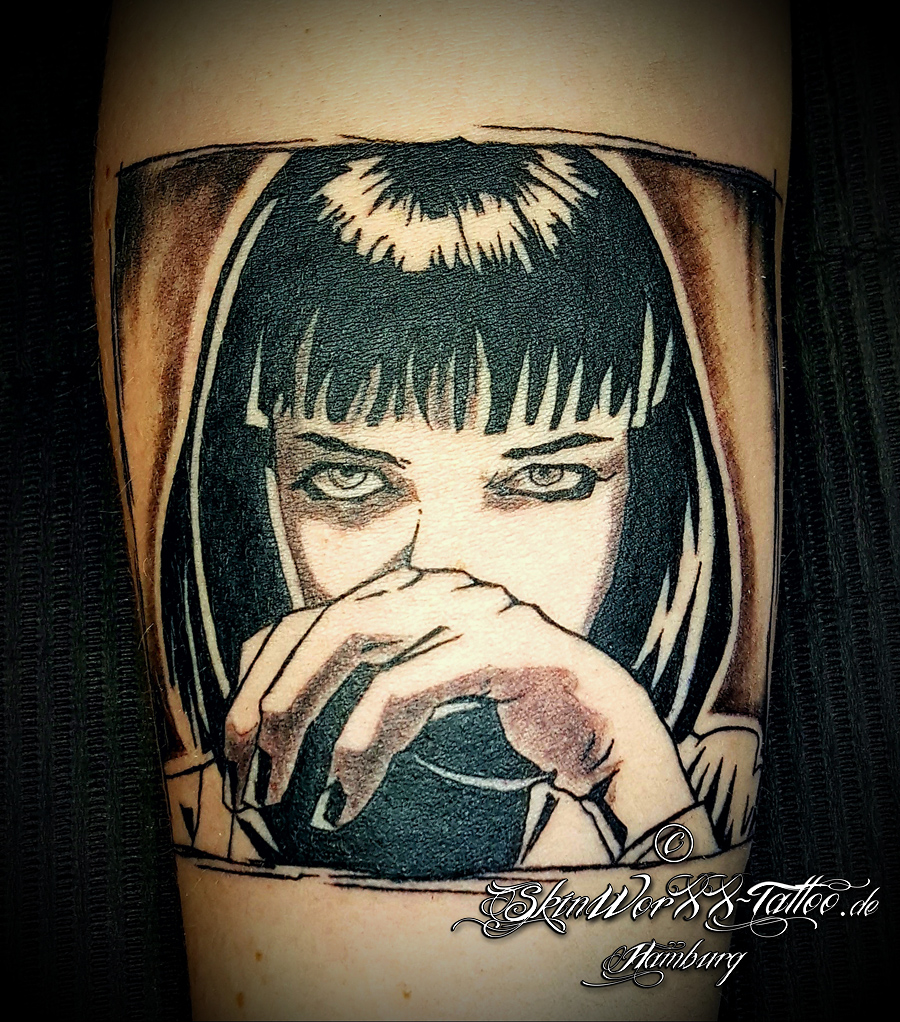 Graphic Art Tattoo by Annea Hamburg