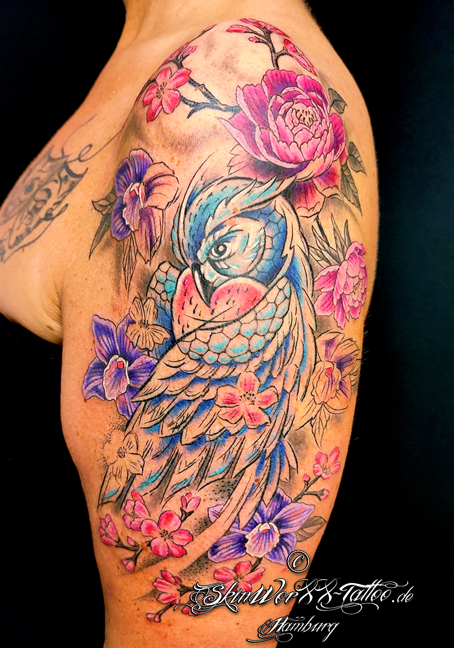 Graphic Art Tattoo by Annea Hamburg