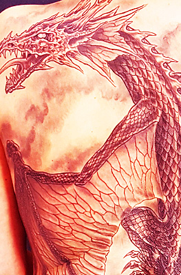 Drachen und Dragons - Tattoostudio Hamburg